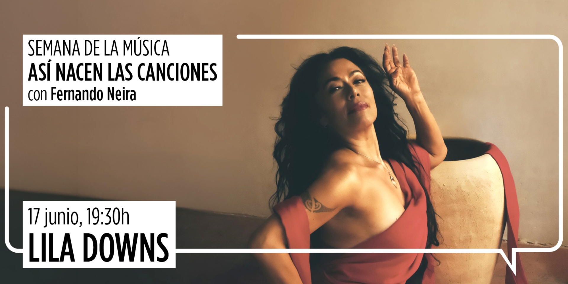 “Así Nacen las Canciones” con Lila Downs